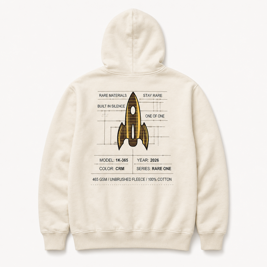 Rare One Hoodie — Cream