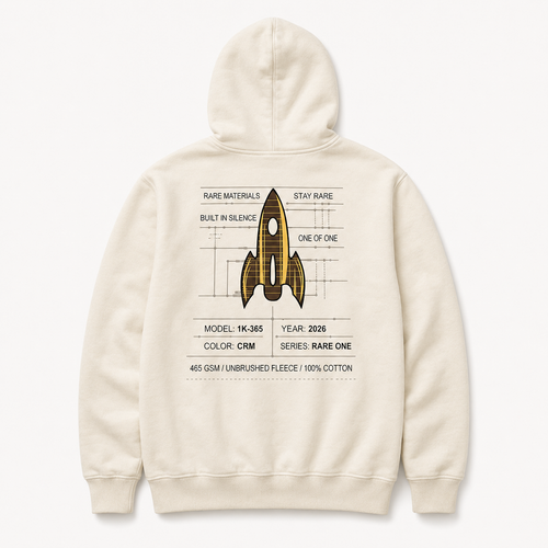 Rare One Hoodie — Cream